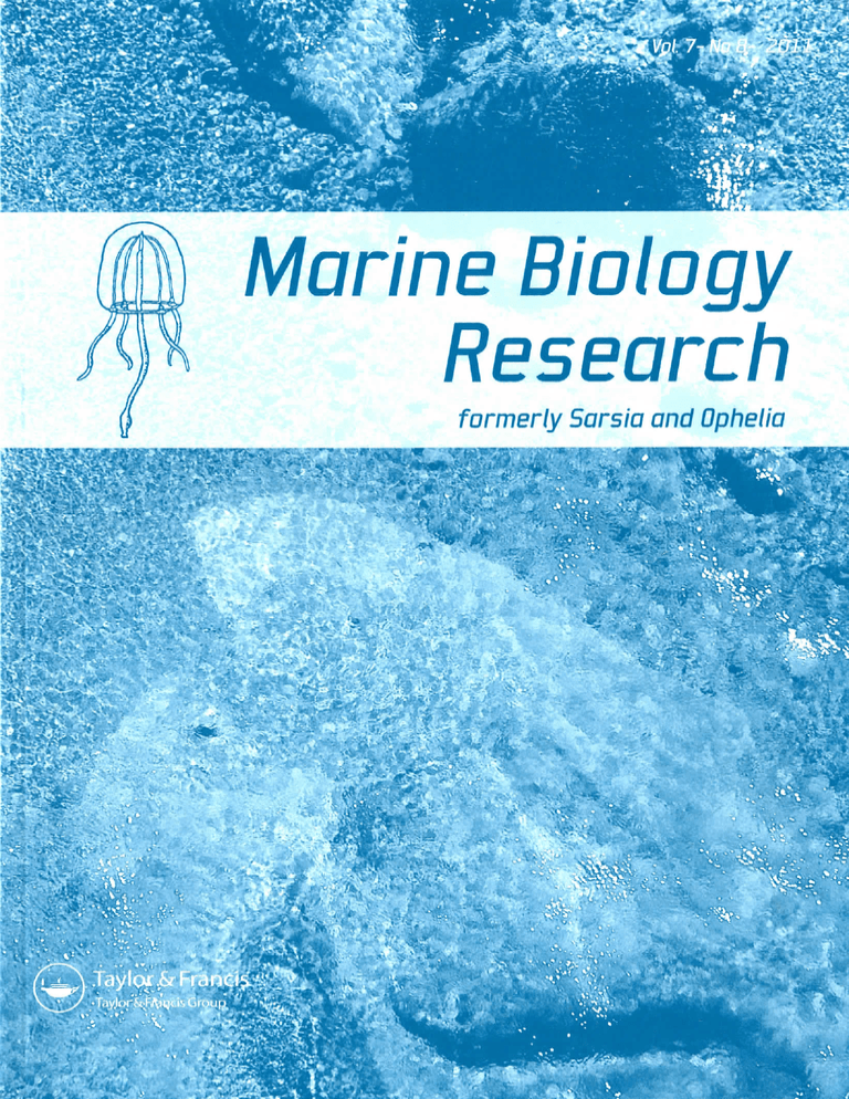 Marine Biology Research