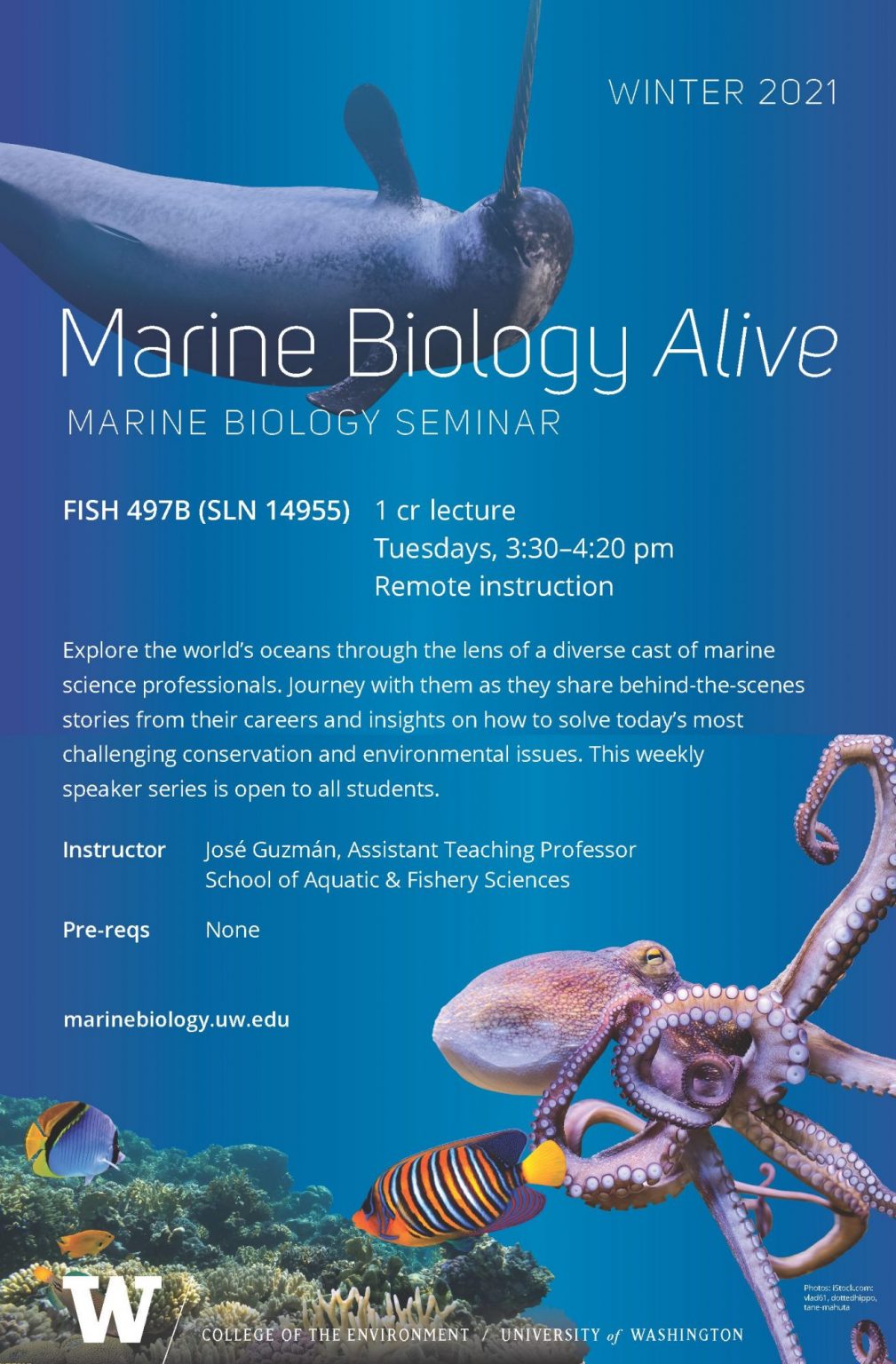 Marine Biology Seminar – Winter 2021 | Marine Biology