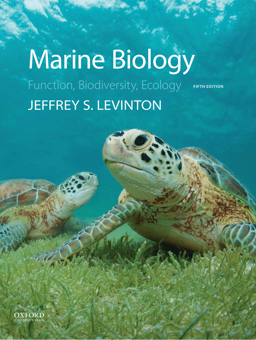 (PDF) Marine Biology, 5th Edition, Front Matter Coming in July