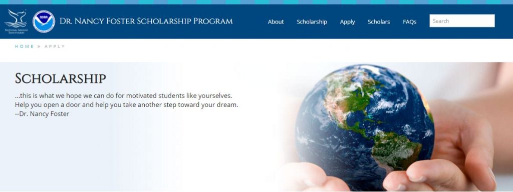 Scholarships for Marine Biology