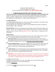 Marine Biology Exam 1 Study Guide - Marine Biology Exam 1 Study Guide