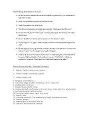 Be able to write a definition for the terms located on question #1 p31